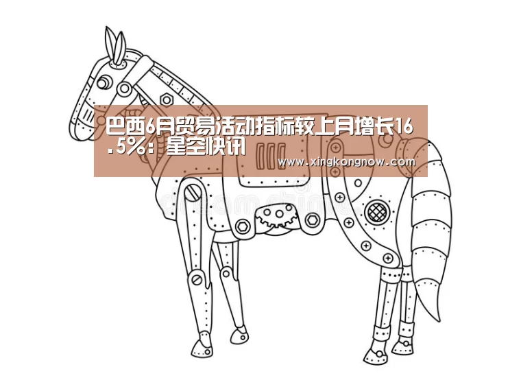 巴西6月贸易活动指标较上月增长16.5%:星空快讯(图2) 星空快讯